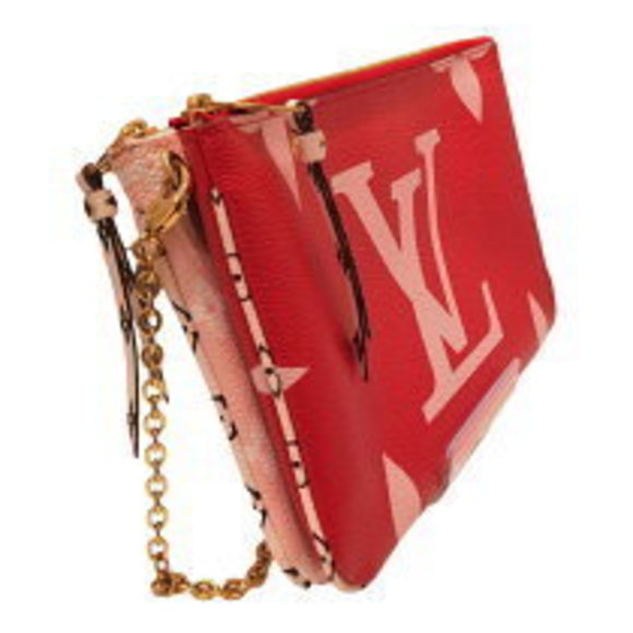 Louis Vuitton Pochette Double Zip Monogram Shoulder Bag - Picture 3 of 9